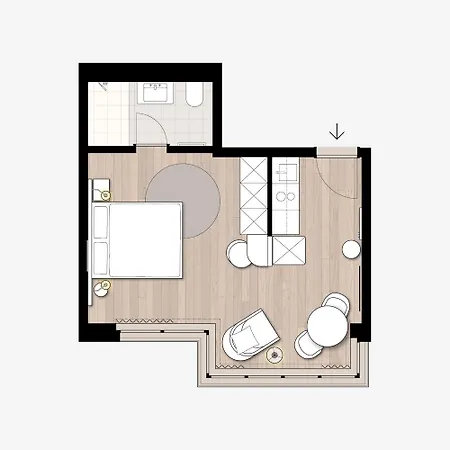 - Franklinstrasse Apartahotel Zúrich