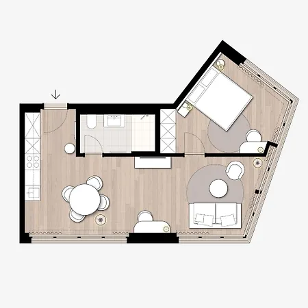 Apartahotel - Franklinstrasse Zúrich