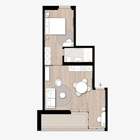 Apartahotel - Franklinstrasse