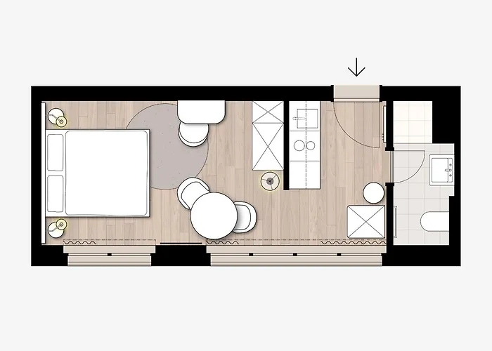 Ξενοδοχείο με διαμερίσματα - Franklinstrasse 4*