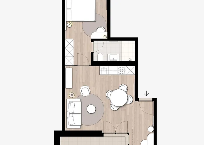 Apartahotel - Franklinstrasse
